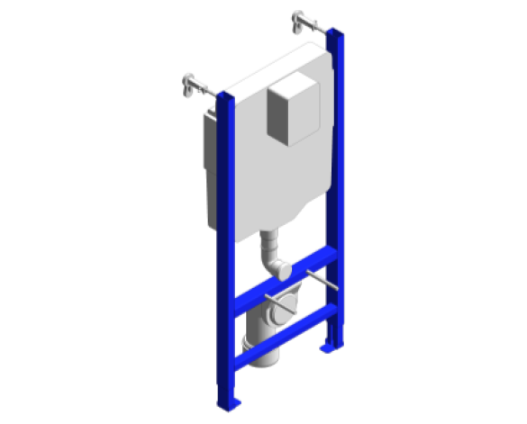Image of the Grohe Rapid SL For WC - 38719001 BIM component.