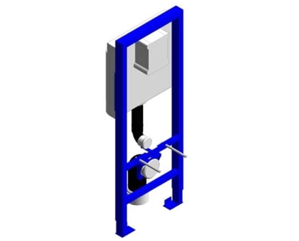 Revit, Bim, Store, Components, MEP, Object, Grohe, Plumbing, Fixtures, 14, METRIC, Rapid, SL, WC, 38675001