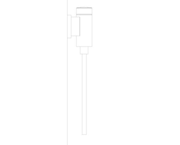 Revit, Bim, Store, Components, MEP, Object, Grohe, Plumbing, Fixtures, 14, METRIC, Rondo, Flush, Valve, for, Urinal, Heavy, Duty, 37342000