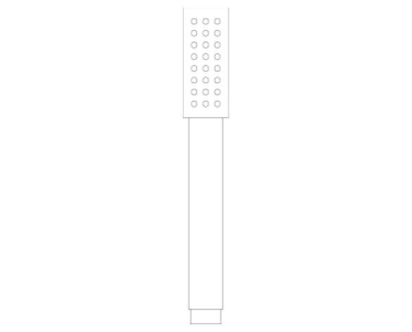 Product: RAINSHOWER AQUA STICK Hand shower 1 spray (26889000)