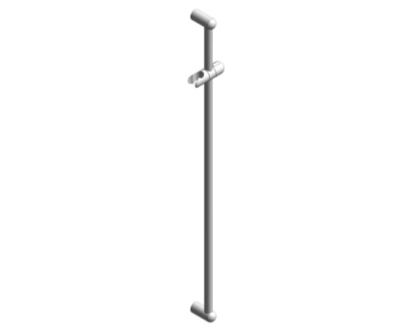 Revit, Bim, Store, Components, MEP, Object, Grohe, Plumbing, Fixtures, 14, METRIC, Shower, Rail, 27523000