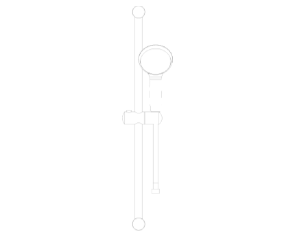 Revit, Bim, Store, Components, MEP, Object, Grohe, Plumbing, Fixtures, 14, METRIC, Shower, Rail, Set, 2759800E
