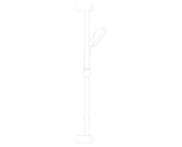 Revit, Bim, Store, Components, MEP, Object, Grohe, Plumbing, Fixtures, 14, METRIC, Shower, Rail, Set, 2759800E