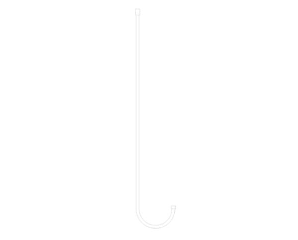 Revit, Bim, Store, Components, MEP, Object, Grohe, Plumbing, Fixtures, 15, METRIC, Silverflex, Shower, hose, 1500, 28364000