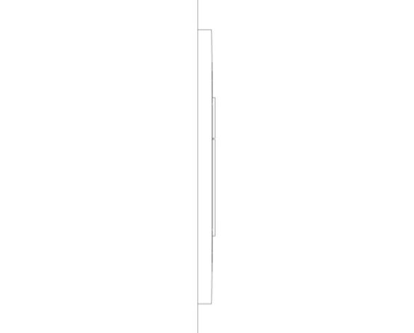 Revit, Bim, Store, Components, MEP, Object, Grohe, Plumbing, Fixtures, 14, METRIC, Tectron, Skate, Wall, Plate, 37321SH1