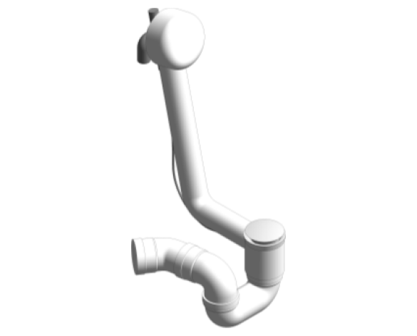 Revit, Bim, Store, Components, MEP, Object, Grohe, Plumbing, Fixtures, Talentofill,Inlet-,Pop-up,waste,system,28990000