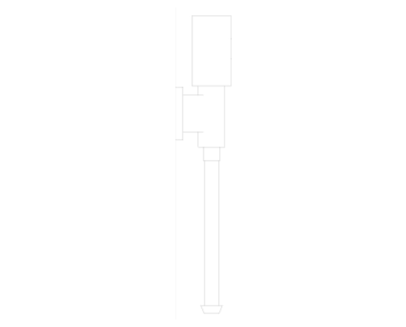 Revit, Bim, Store, Components, MEP, Object, Grohe, Plumbing, Fixtures, 14, METRIC, Rondo, Flush, Valve, for, Urinal, 37421000