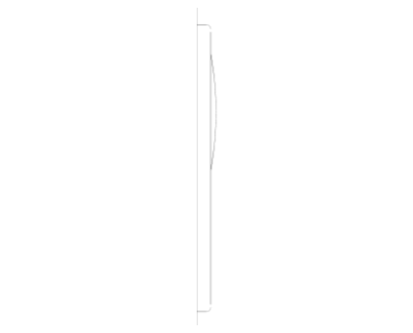 Revit, Bim, Store, Components, MEP, Object, Grohe, Plumbing, Fixtures, 14, METRIC, Tectron Skate, Air, WC, Wall, Plate, 37419000