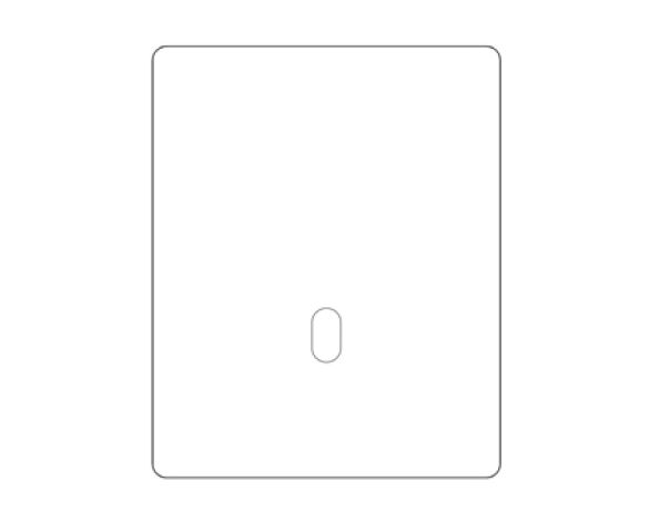 Revit, Bim, Store, Components, MEP, Object, Grohe, Plumbing, Fixtures, 14, METRIC, Tectron, Skate, Wall, Plate, 37321SH1