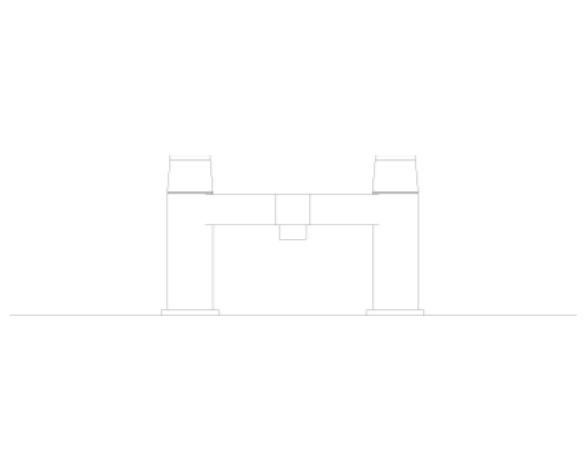 Revit, Bim, Store, Components, MEP, Object, Grohe, Plumbing, Fixtures, 14, METRIC, Two, Handled, Basin, Mixer, 125128000