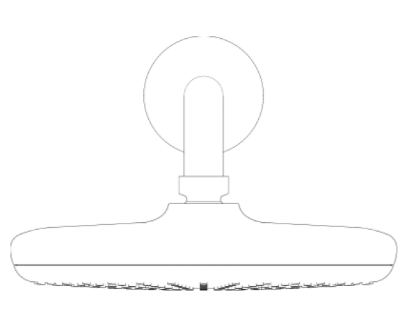 Image of Grohe Vitalio Start 210 Head Shower - 26416000
