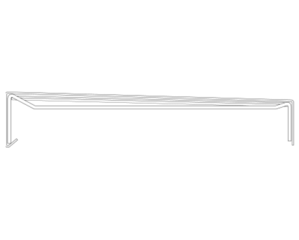 Revit, BIM, Download,Object, Free, Components, Gutter, Crest, Guttercrest, Coping, System, Wall, LH, RH, T, Section, Aluminium