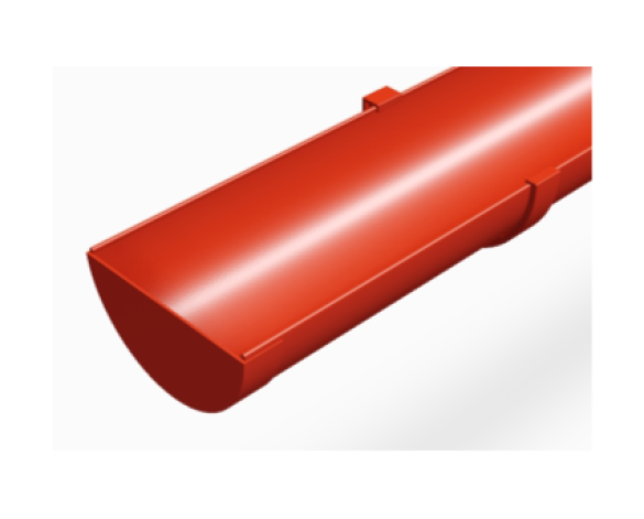 Revit, BIM, Download,Object, Free, Components, Gutter, Crest, Guttercrest, Half, Round, System