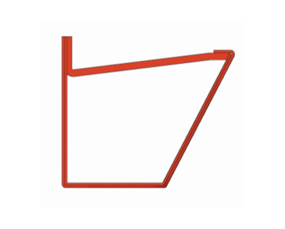 Revit, BIM, Download,Object, Free, Components, Gutter, Crest, Guttercrest, Raked, Box, Gutter