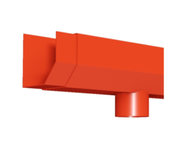 Revit, BIM, Download,Object, Free, Components, Gutter, Crest, Guttercrest, Shaped, Box, Gutter