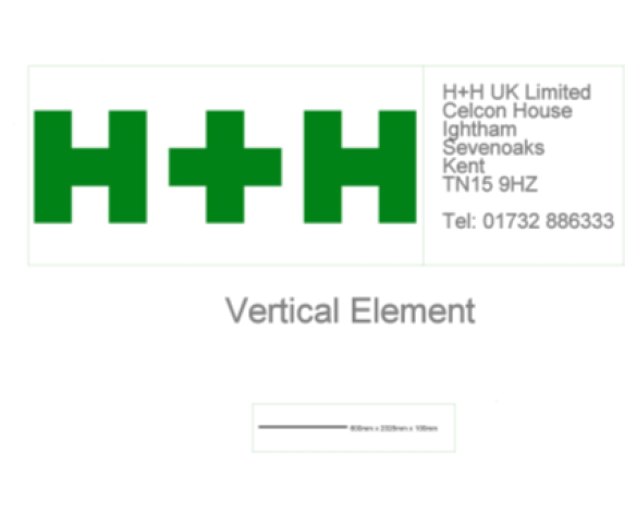Revit, Bim, Store, Components, Wall, System, 14, Metric, H+H, UK, Limited, Block, Internal, External, Wall, Vertical, Element
