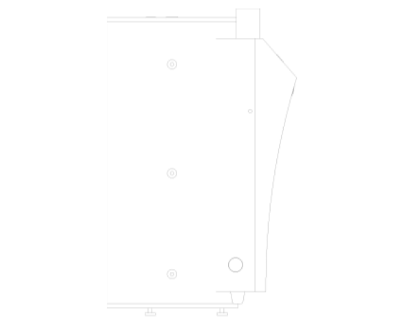 Side Condensing water heater