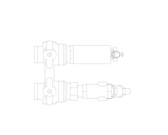 Image of Elite Prime Hook Up - PICV / Strainer Drain