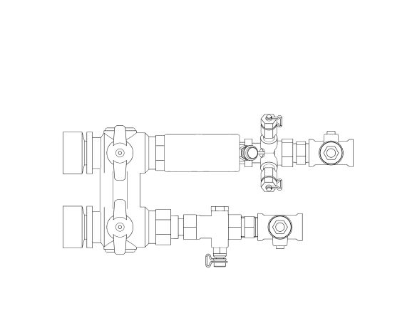 Image of Elite Prime Hook Up - PICV / StrainerDrain / FMD - EP601PF