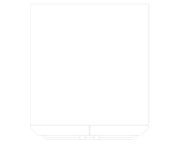 Revit, BIM, Mechanical, Kitchen, Hot, Point, Hotpoint, Fridge, freezer, FFU4D K
