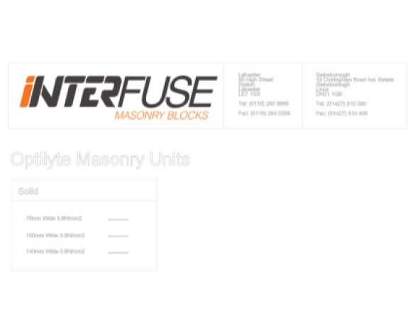 bimstore, BIM, Store, Revit,Component,Object, Revit, Interfuse, Masonry, Block, Concrete, Optilyte, Unit