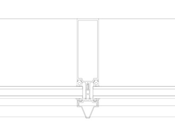 Revit, BIM, Store, Components, Architecture,Object,Free,Download,Kawneer,curtain,wall,system,50mm,AA100,dual,colour,zone,mullion,drained