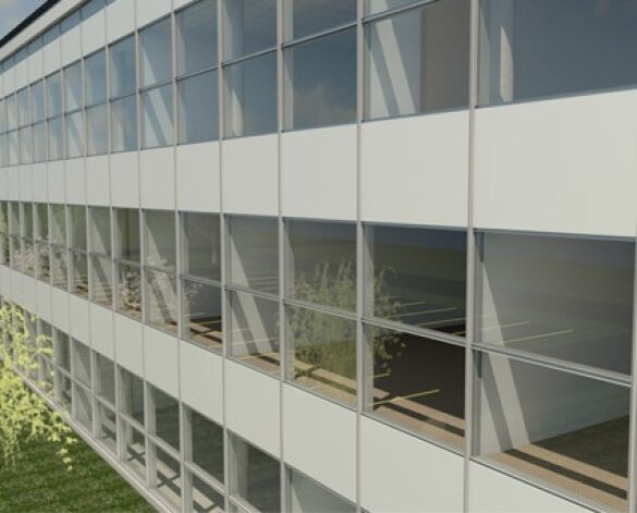 Revit, BIM, Store, Components, Architecture,Object,Free,Download,Kawneer,curtain,wall,system,50mm,AA100,dual,colour,zone,mullion,drained