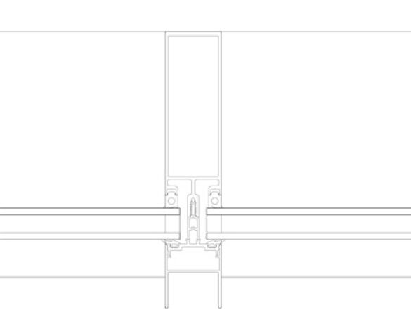 Revit, BIM, Store, Components, Architecture,Object,Free,Download,Kawneer,curtain,wall,system,50mm,AA100,mullion,drained