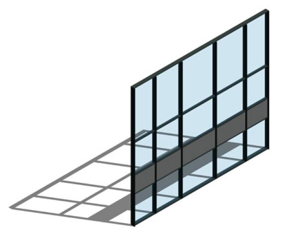 Revit, BIM, Store, Components, Architecture,Object,Free,Download,Kawneer,curtain,wall,system,50mm,AA100,zone,drained