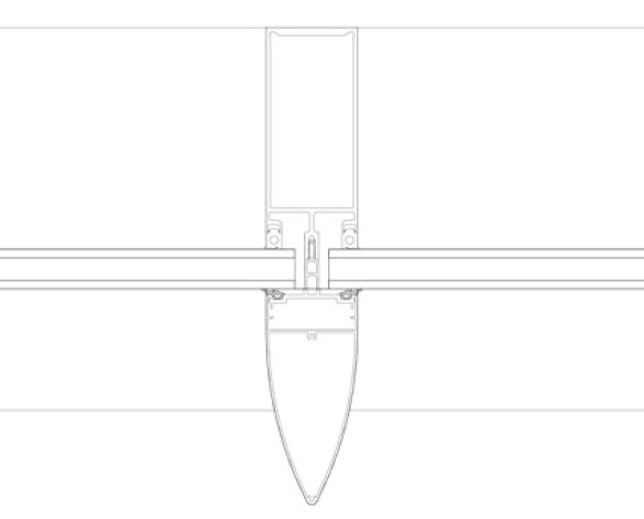 Revit, BIM, Store, Components, Architecture,Object,Free,Download,Kawneer,curtain,wall,system,65mm,AA110,dual,colour,zone,mullion,drained