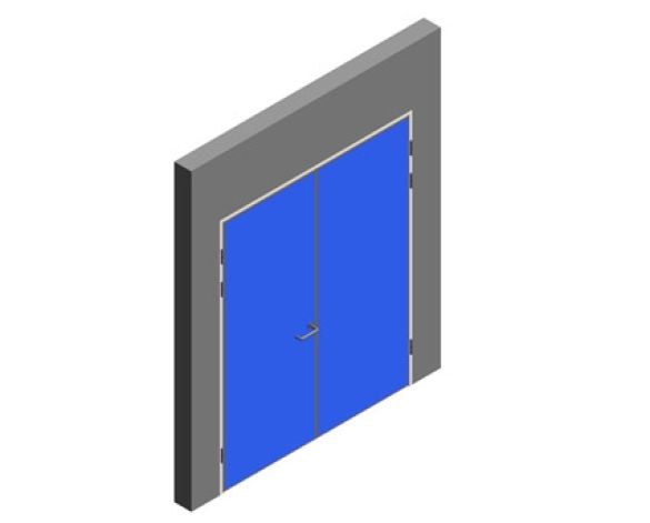 Revit, BIM, Download, Free, Components, Object, Interspec, Single, Door, 00, Lloyd, Worrall, Double, leaf, ironmongery, doorset, detail