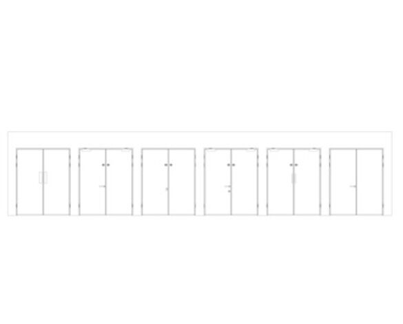 Revit, BIM, Download, Free, Components, Object, Interspec, Single, Door, 00, Lloyd, Worrall, Double, leaf, ironmongery, doorset, detail