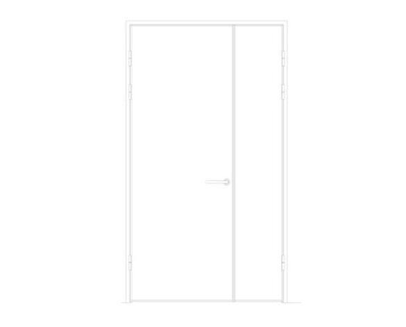 Revit, BIM, Download, Free, Components, Object, Interspec, Single, Door, Lloyd, Worrall, Half, leaf, ironmongery, doorset, detail, 00