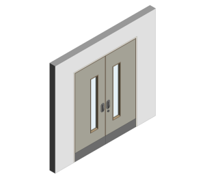 Product: Mental Health Doorset - Detail 14 - Double Leaf