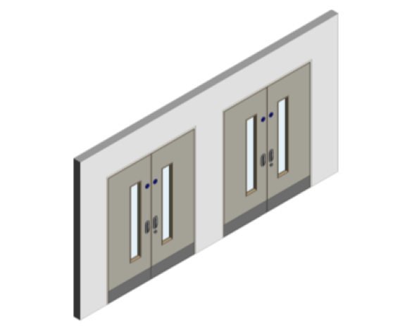 Revit, BIM, Download, Free, Components, object, objects, Lloyd, Worrall, Group, Mental, Health, Environment, Door, Sets, Detail, 14, MHD, Ironmongery, Double, Leaf