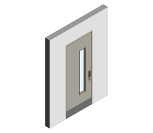 Product: Mental Health Doorset - Detail 14 - Single Leaf