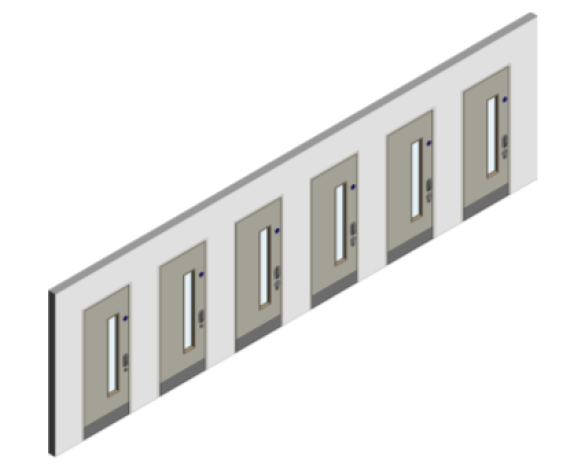 Revit, BIM, Download, Free, Components, object, objects, Lloyd, Worrall, Group, Mental, Health, Environment, Door, Sets, Detail, 14, MHD, Ironmongery, Single, Leaf