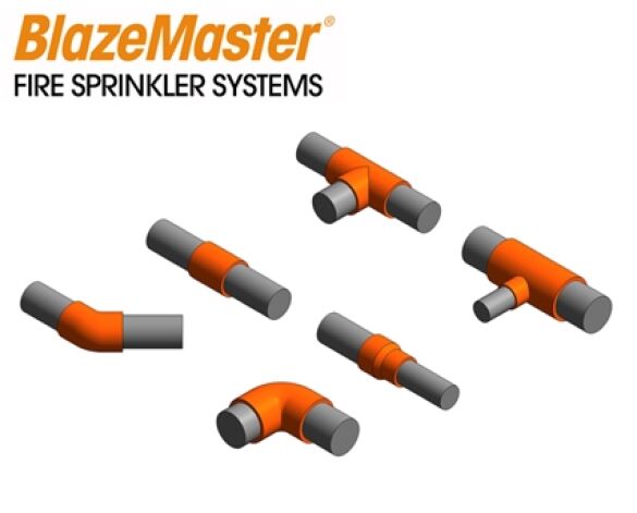 Revit, BIM, Download, Free, Components,Object,lubrizol,blazemaster,chloride,chlorinated,CPVC,fire,MEP,non,metallic,pipe,polyvinyl,post,sprinkler,system