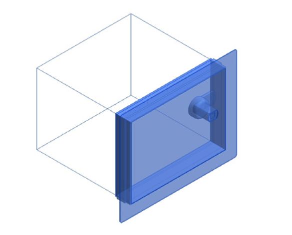 Bim,content, object, component, BIM, Store, Revit,Access, Panels, Manthorpe Building products, Fire, rated, access