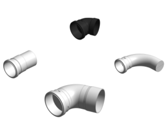 Bim, BIM, Store, Revit, Durapipe, Pipe, Pipes, Fitting, Coupling, Bend, Equal, Offset, Braches, Five, Three, Unequal, Boss, Rear, Access, Level, Invert, Reducer, Adaptor, Marley, Plumbing, and, Drainage, Push, Fit, Soil, PVC, u, PVCu