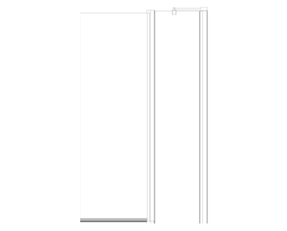 Bim, content,object,component,BIM, Store, Revit,free,original, library, merlyn, showering, shower, bath, enclosure, enclosures,easy, clean, bathscreen, mb3b, glass, two, panel, folding, overbath