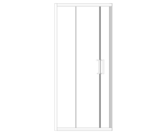 Bim, content,object,component,BIM, Store, Revit,free,original, library, merlyn, showering, shower, bath, enclosure, enclosures,easy, clean, bathscreen, wall, panel, swivel, glass, door, Ionic Essence, Framed, 2, Dr, Quadrant