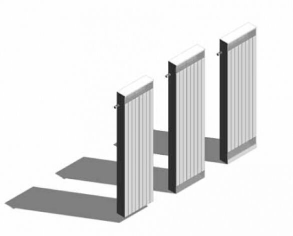 Vertical LST Radiators