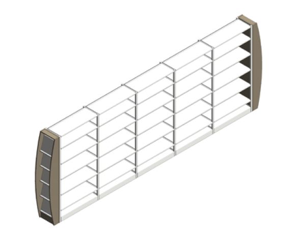 Revit, BIM, Store, Components, Architecture, Object,Free,Download,Moduflex,Aspire,libary,shelving,shelves,system,moduflex,wooden,end,panels,display,laminate,acylic,perforated,slotted,bay,table,multimedia,store,dvd