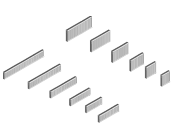 Revit, BIM, Download, Free, Components, object, objects, Myson, radiator, heating, mechanical, range, equipment, radiators, Finesse
