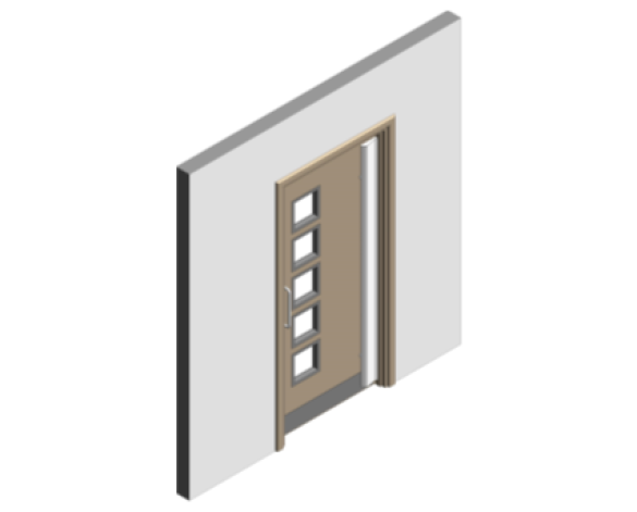 Revit, BIM, Download, Free, Components, Doorset, Single, Fire, Door, Doors, Finger, Guard, Education, School