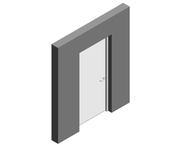 Revit, BIM, Download, Free, Components, Doorset, Single, Acoustic, Door, Doors, Series, SR40, NG0