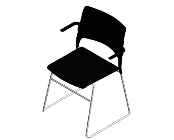 Image of Cors High Density Stacking Chair