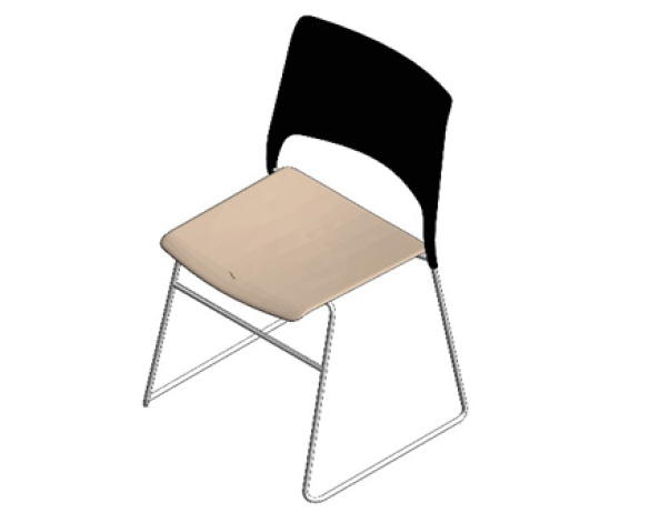 Image of Cors High Density Stacking Chair