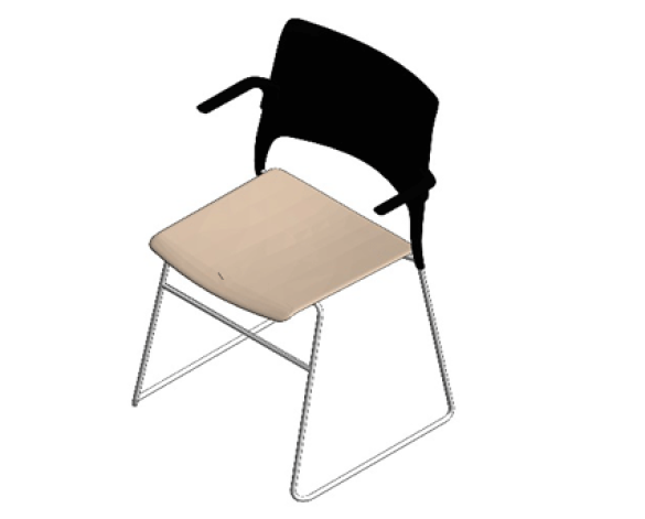 Image of Cors High Density Stacking Chair